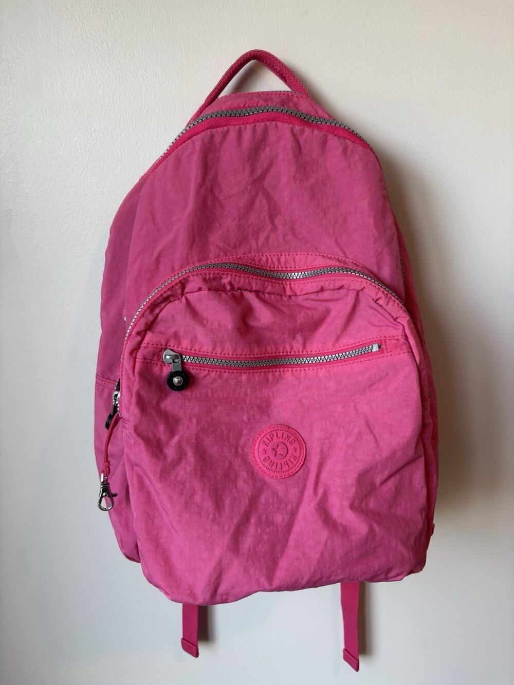 Kipling Hot Pink Backpack